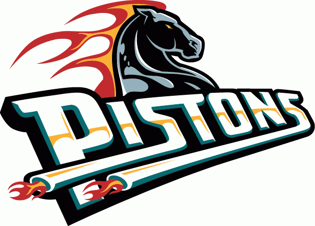 Detroit Pistons 1996-2001 Wordmark Logo t shirts DIY iron ons v2
